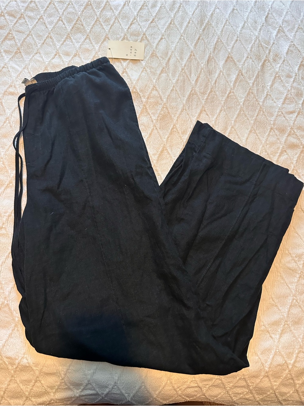 a new day Black Elastic Waist Pull-On Pants - Picture 4 of 4